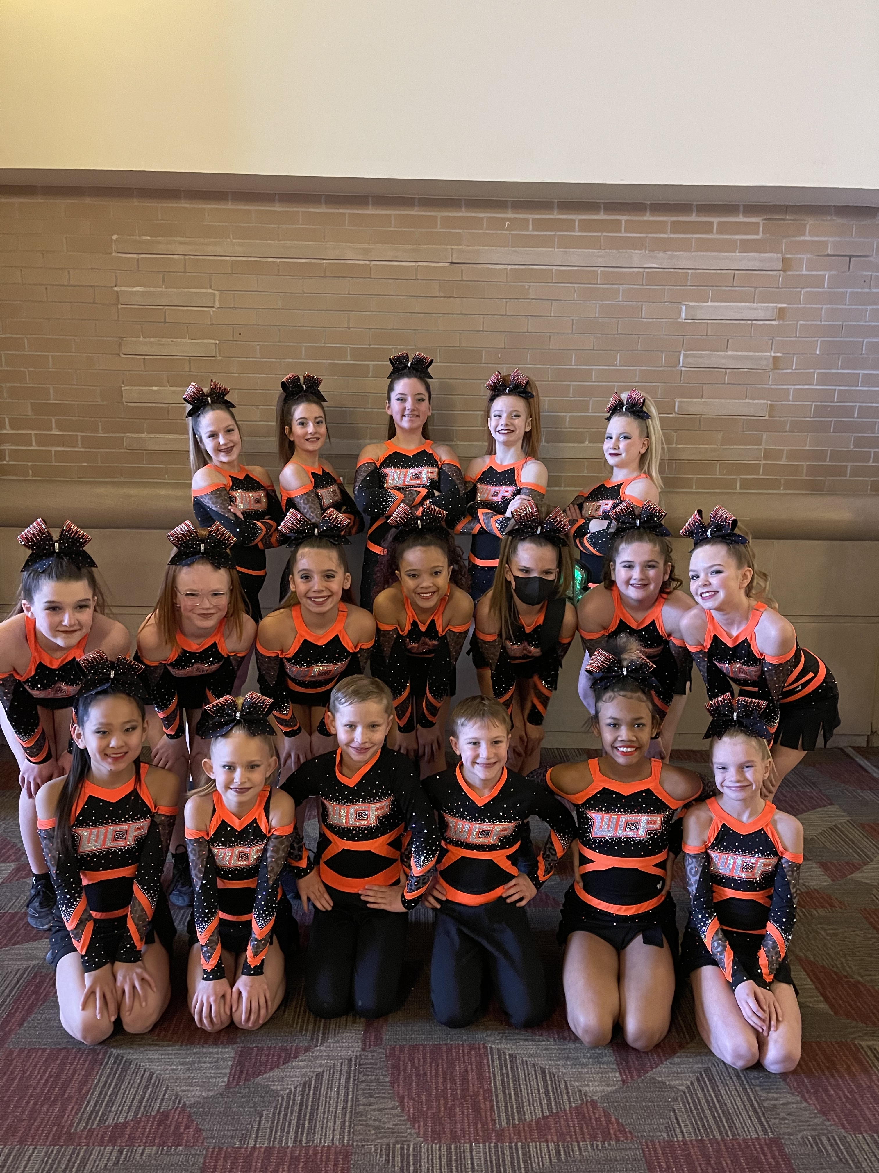Youth cheer team