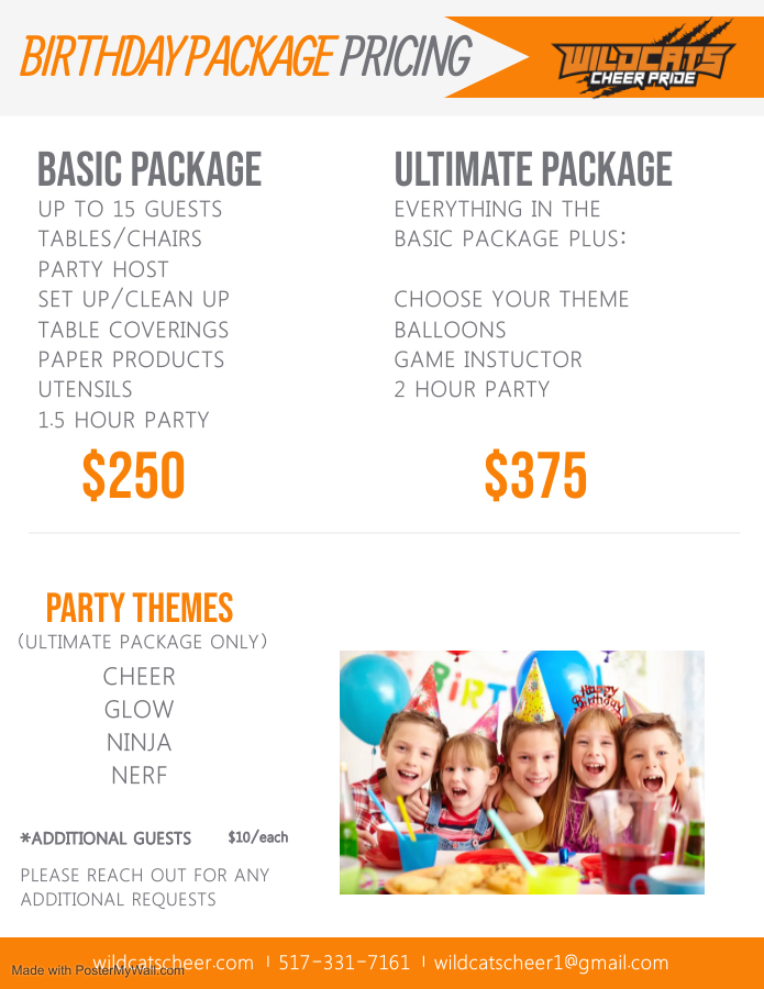 Organise a children's party in Glow theme! - Glow Specialist