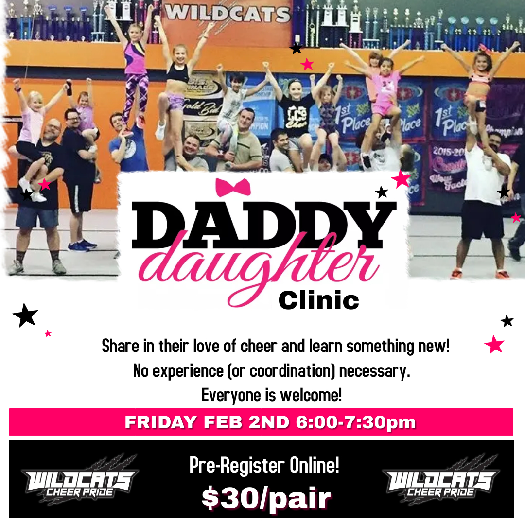 Daddy Daughter Clinic | Wildcats Cheer