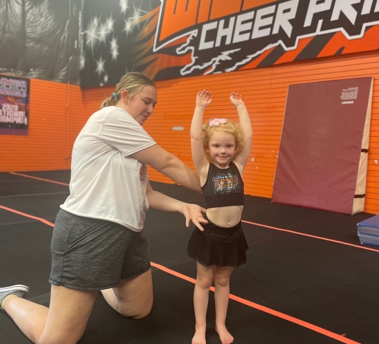 cheerleading front handspring