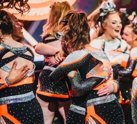 team hug
